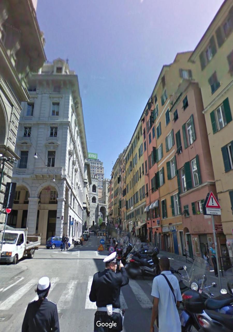Ferienwohnung Aquarium Central Loft Genua Exterior foto